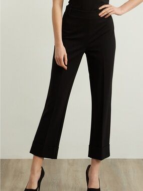 Joseph Ribkoff Cropped Cuffed Pants